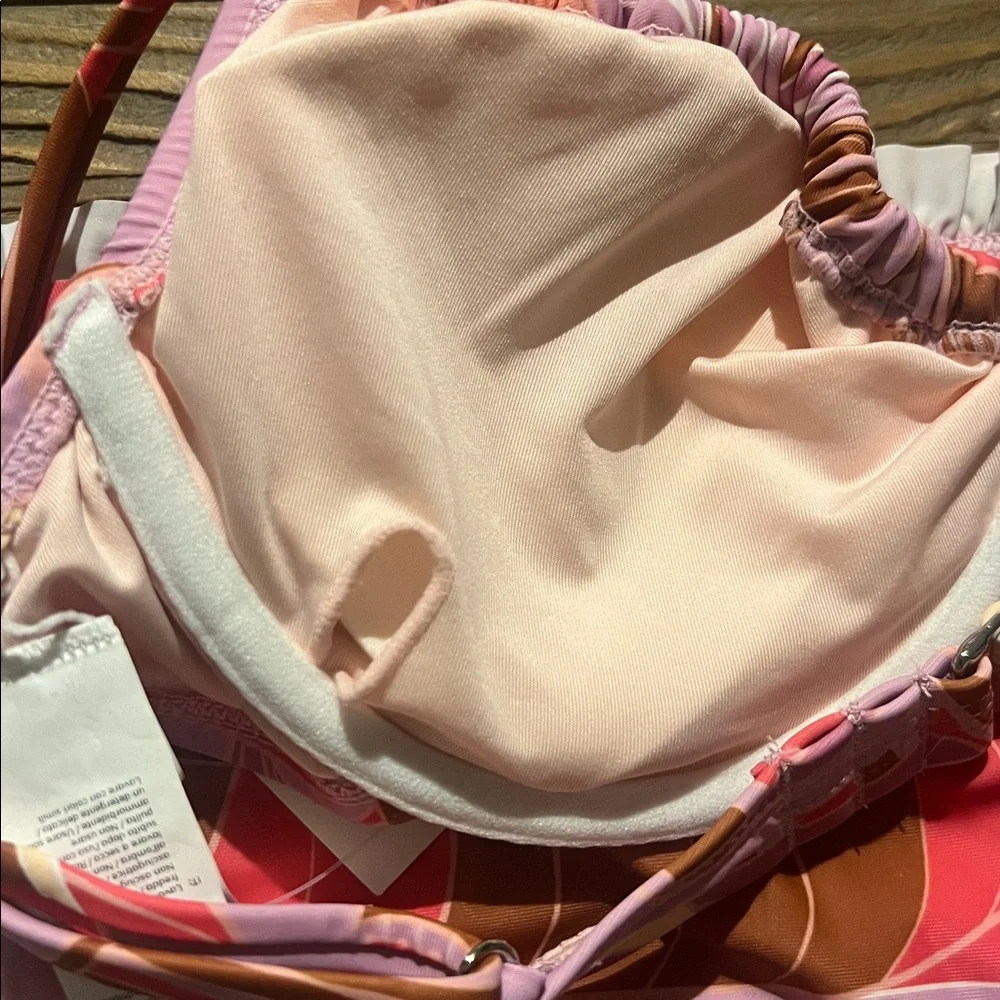 Cupshe New Swirl Bikini Set Large